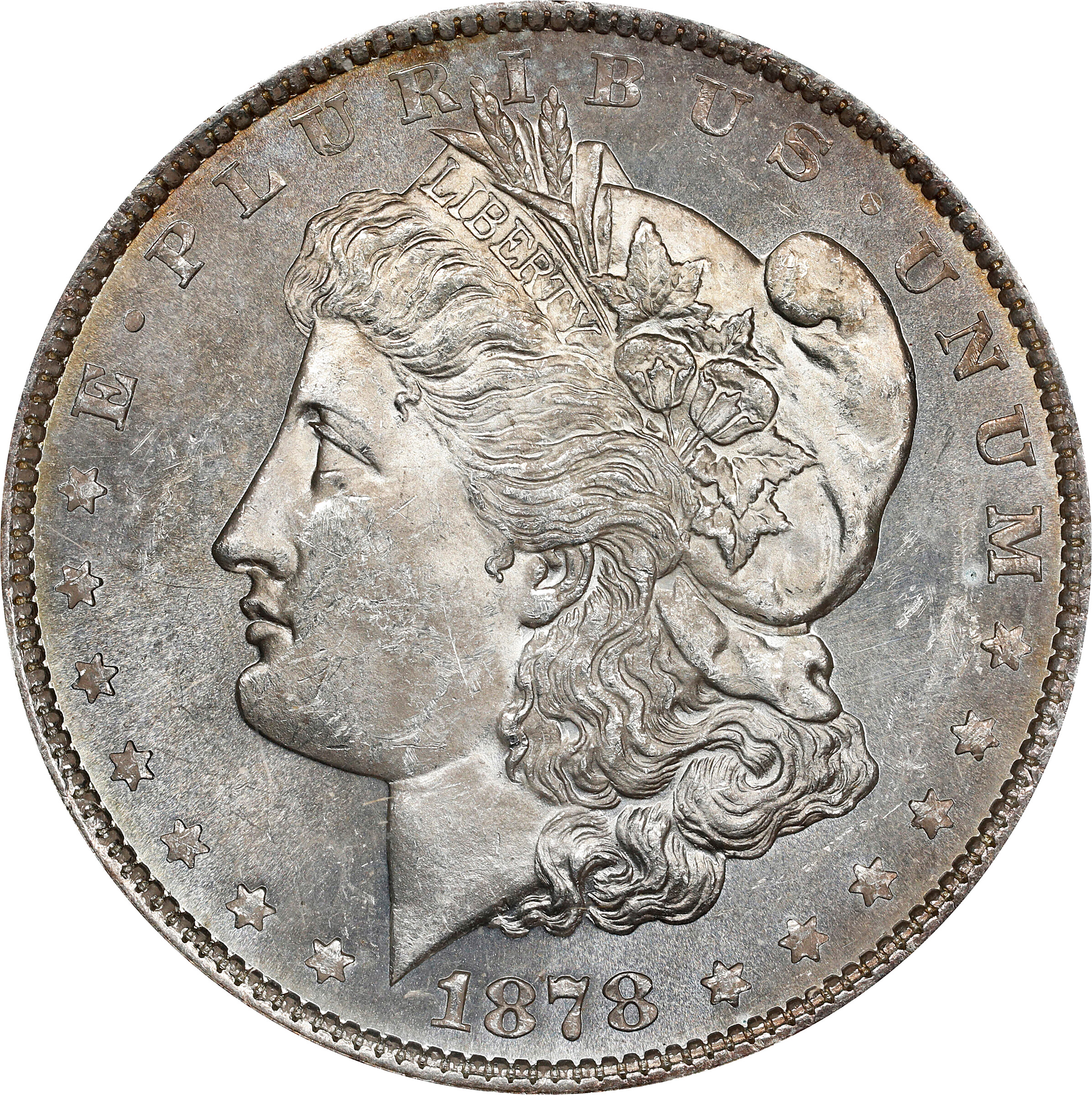 1878 7TF $1  Reverse of 1879 MS PL AU55 PL thumbnail 20