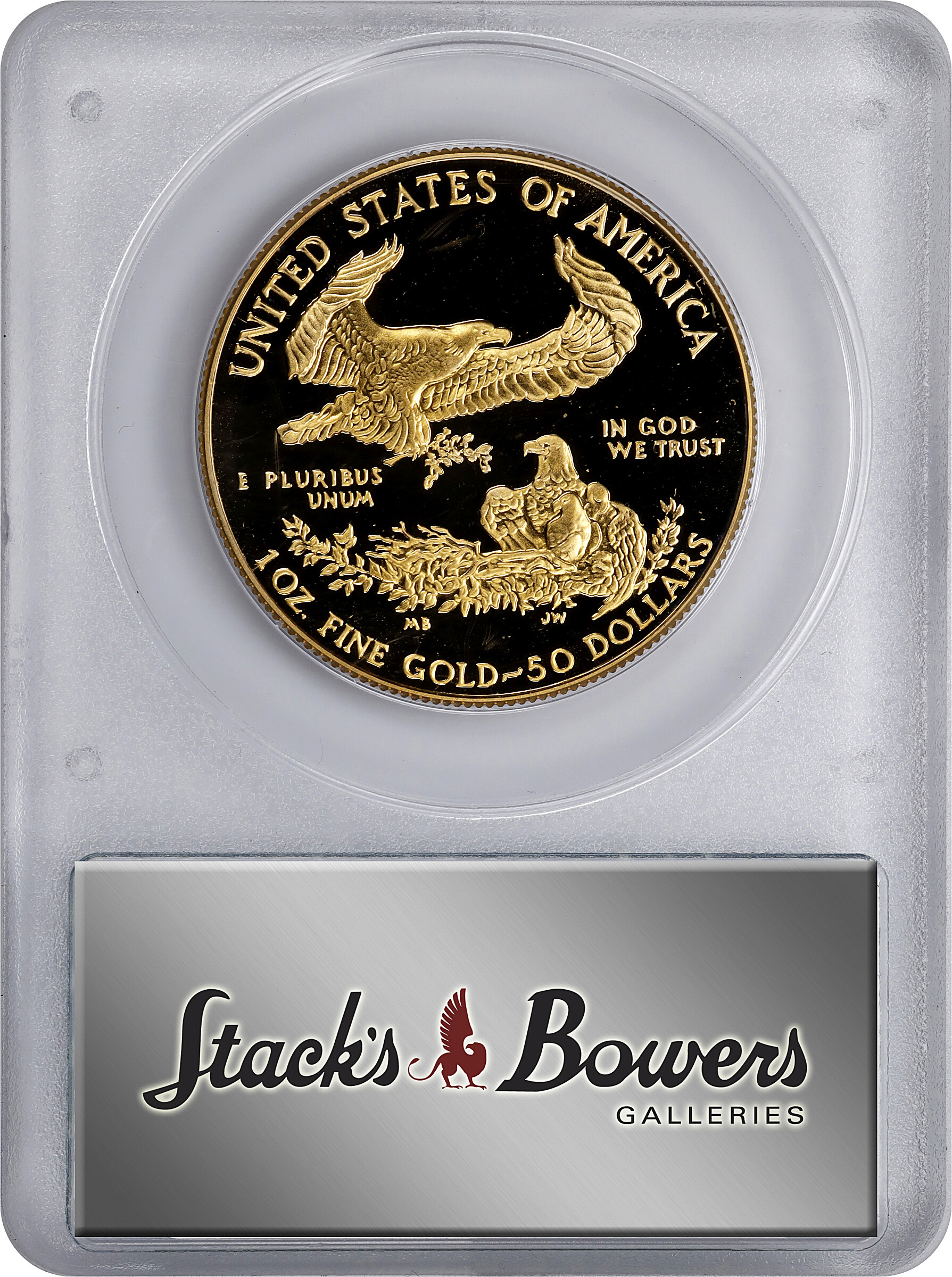 American Gold Eagle (AGE) G$50  One Ounce, 1986- PR DCAM [Type] PR65 DCAM thumbnail 8