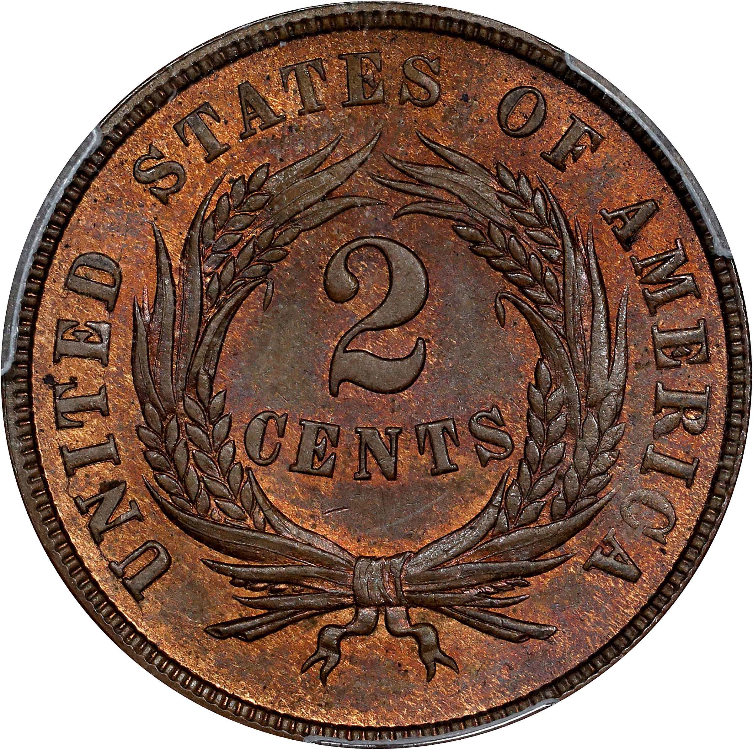 1865 2c Plain 5 MS RB MS61 RB thumbnail 18