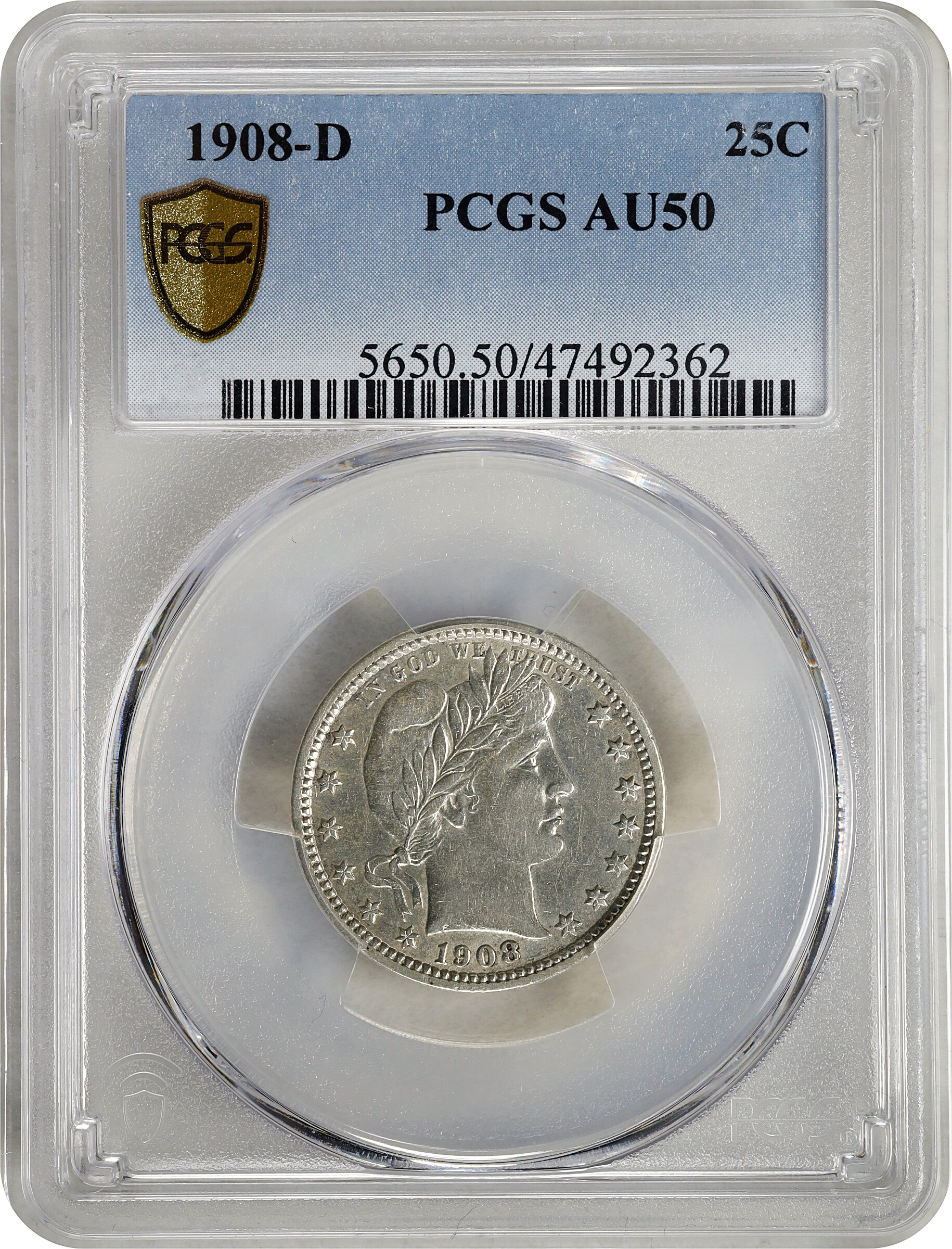 1908-D 25c AG3 thumbnail 14