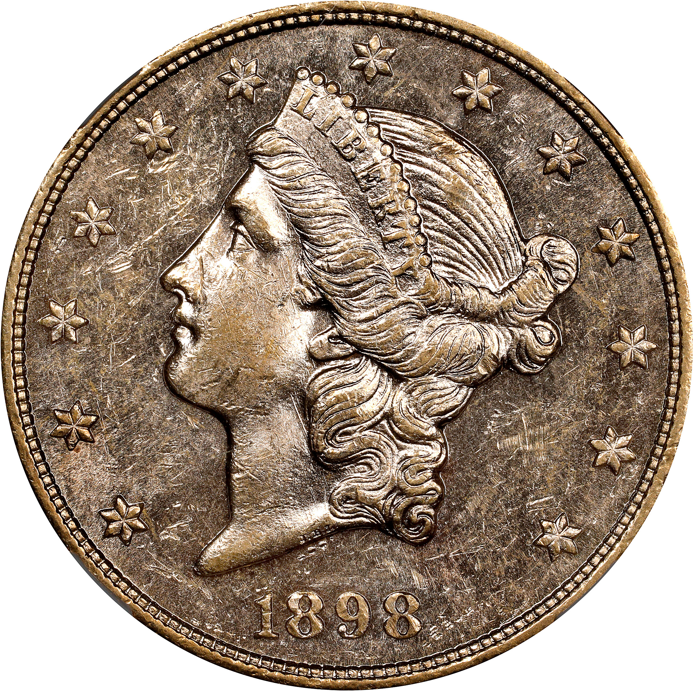 1898-S Liberty Head Double Eagle. MS-62 PL (NGC).