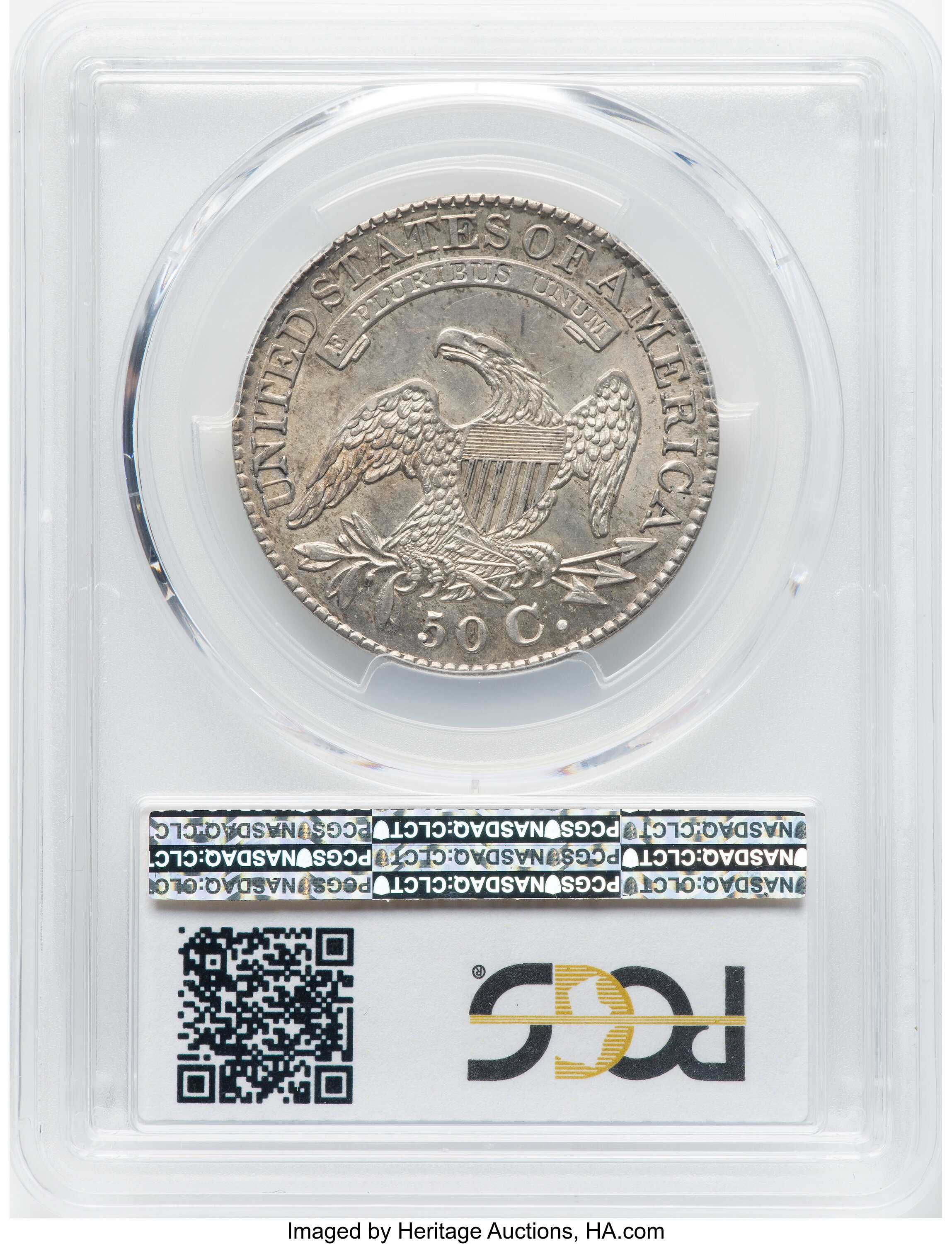 1827 50c Square Base 2, O-111 VG10 thumbnail 17