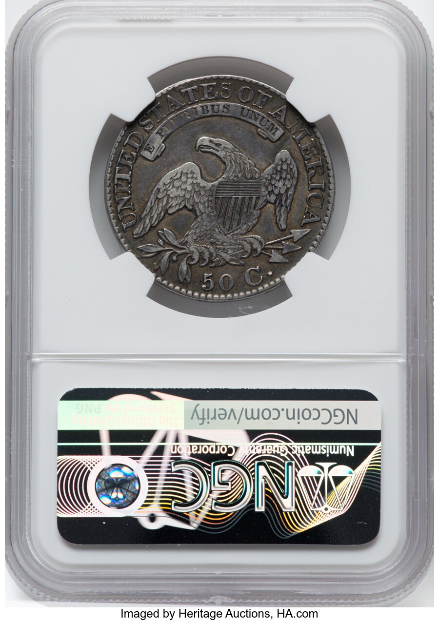 1827 50c Square Base 2, O-119 MS66 thumbnail 18