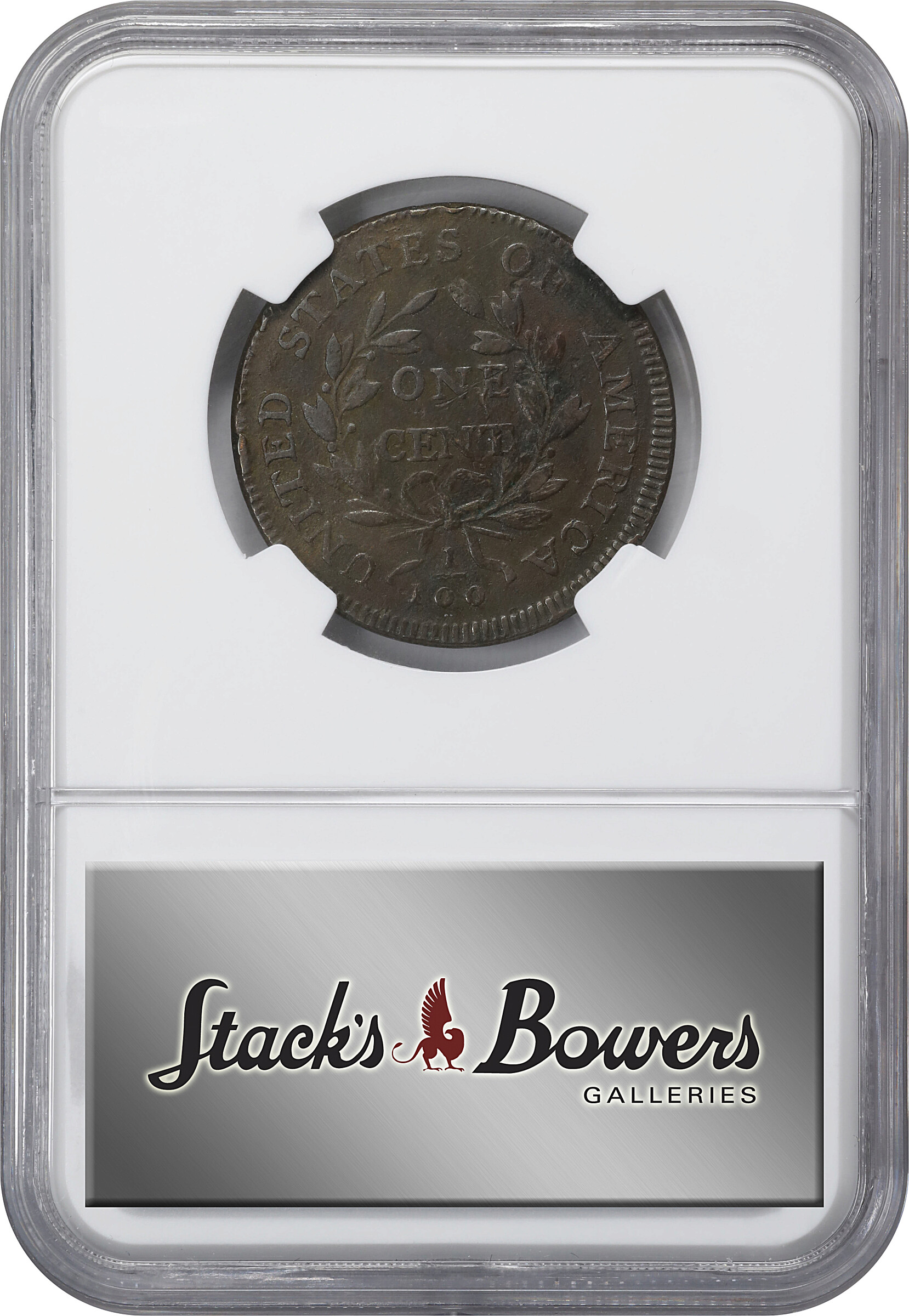 1797 1c Reverse of 1797, Stems, S-127  MS BN thumbnail 3
