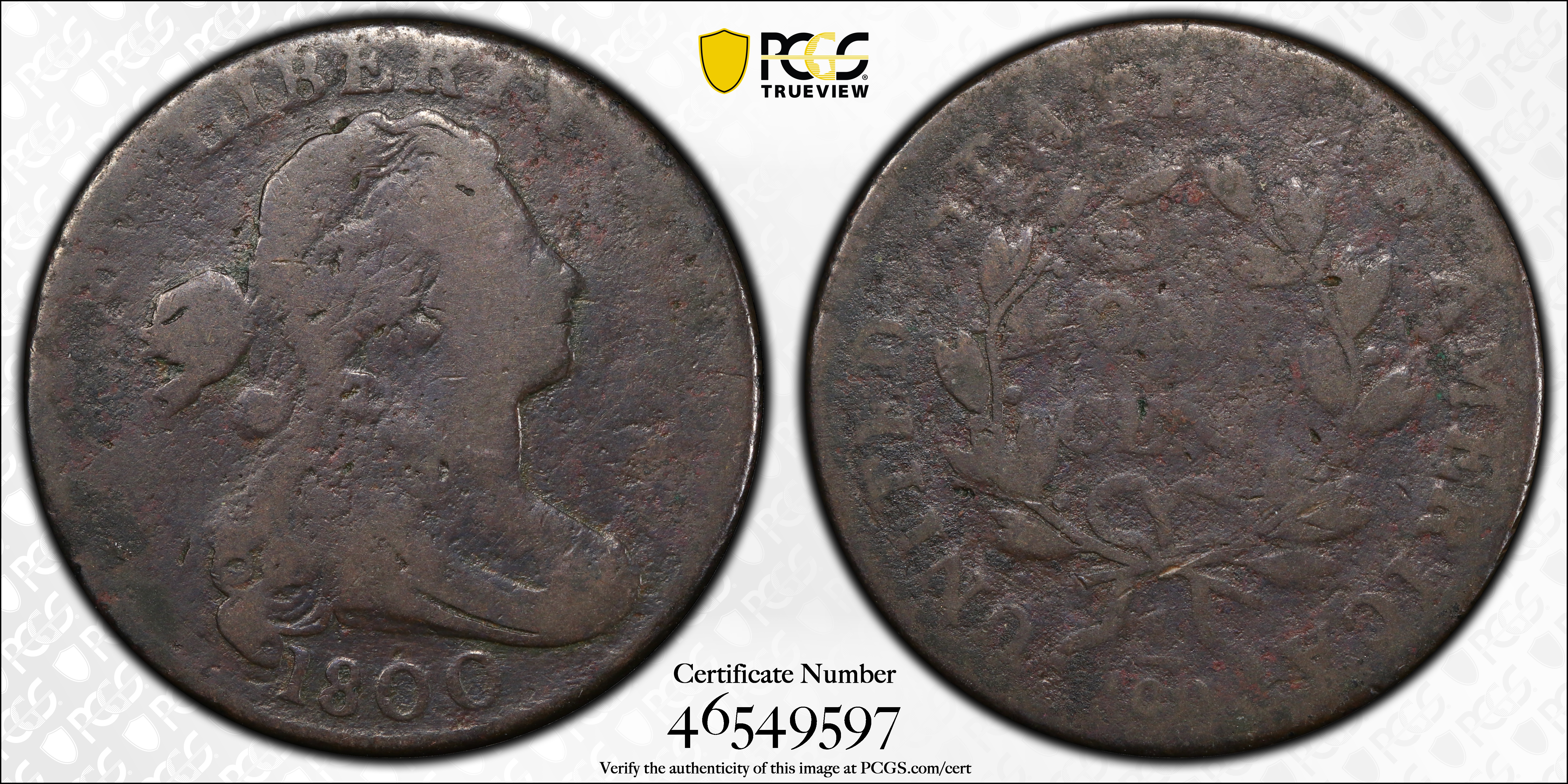 1800 1c Normal Date, S-198 MS BN thumbnail 5