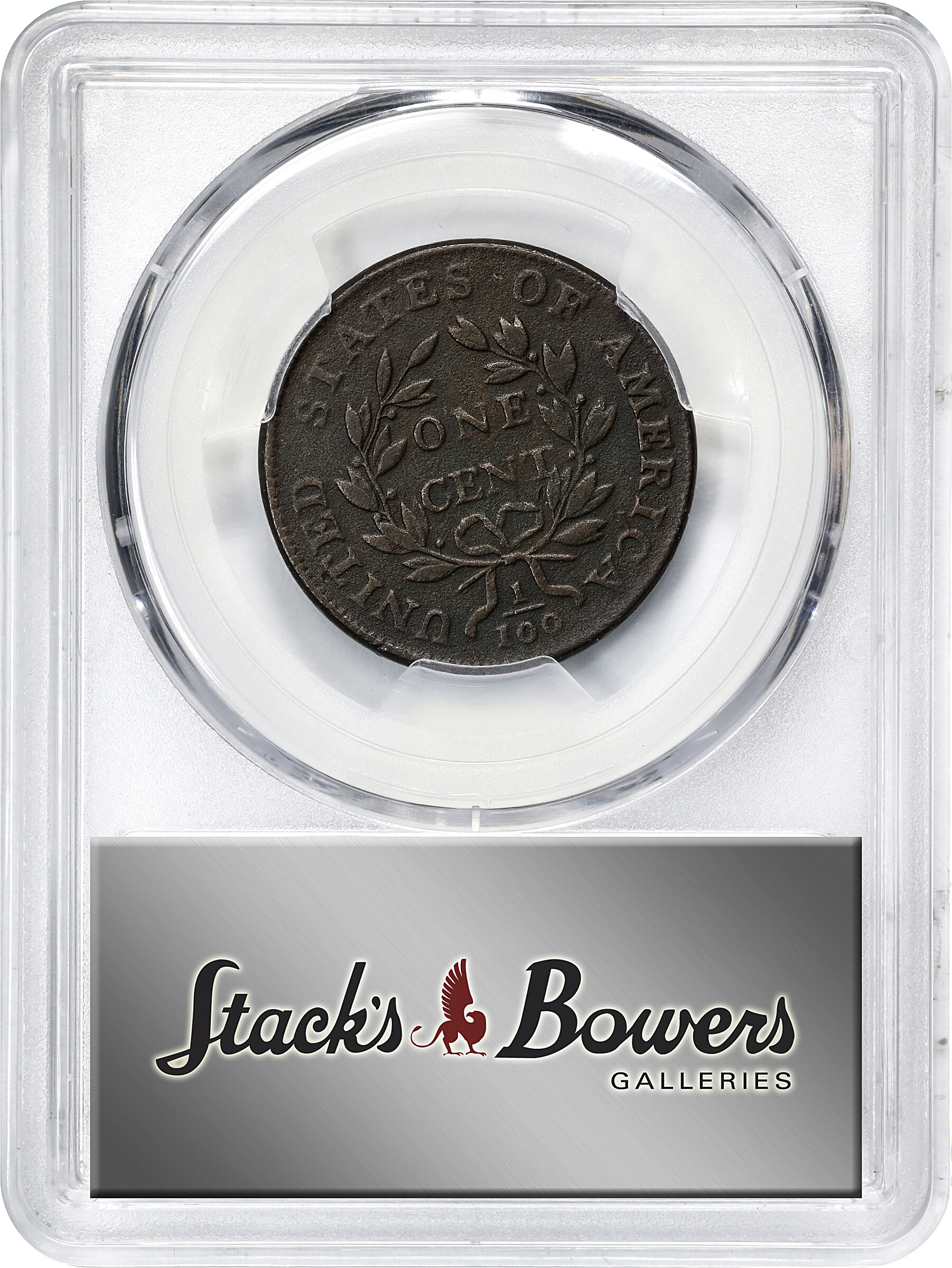 1800 1c Normal Date, S-204  MS BN thumbnail 4