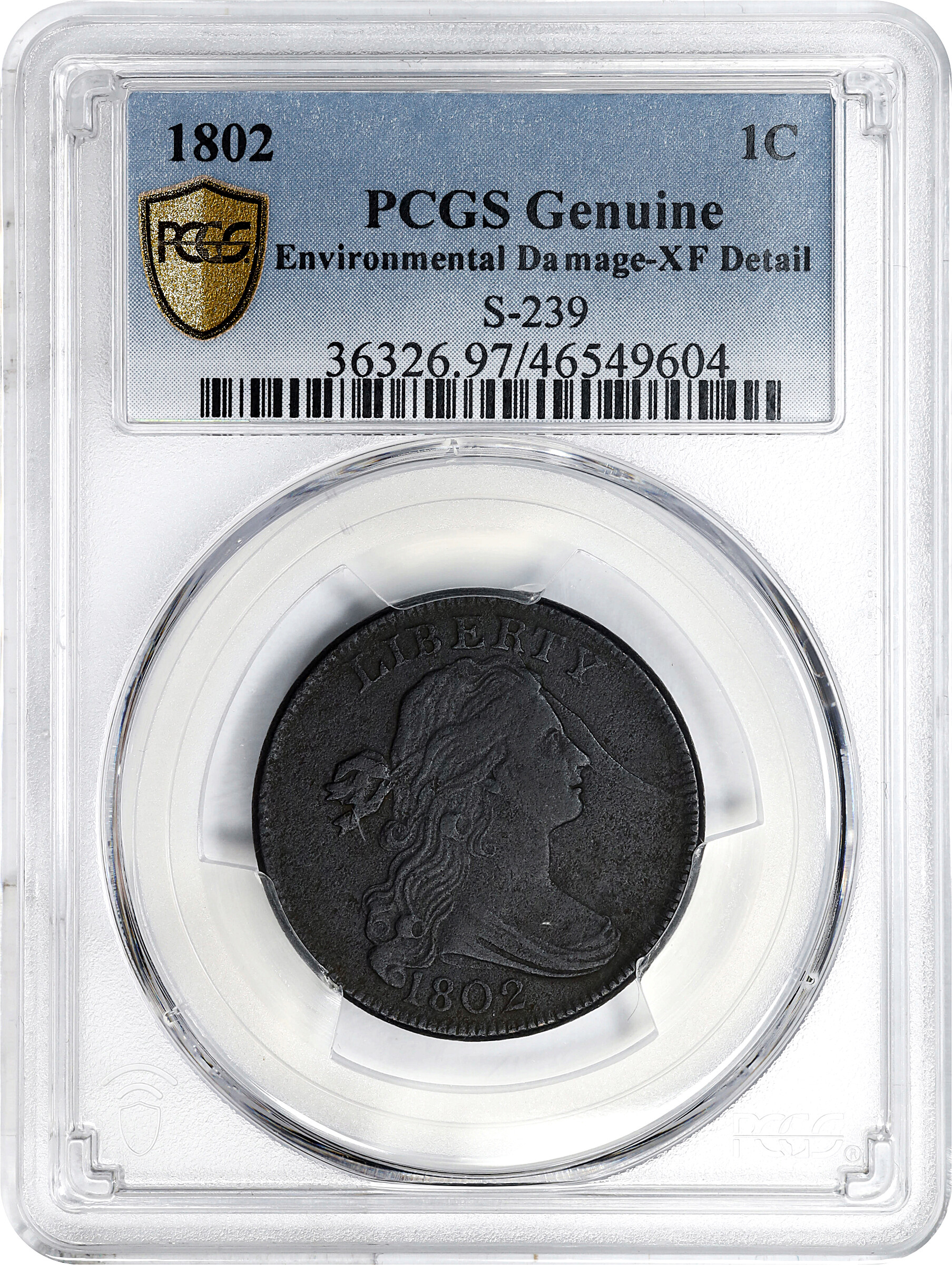 1802 1c Normal Reverse, S-239  MS BN thumbnail 16