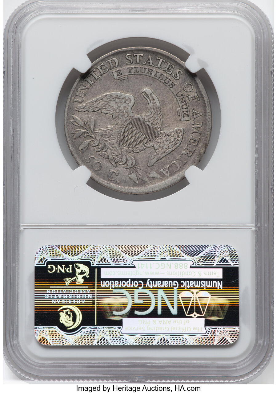 1811 50c Small 8, O-108 G6 thumbnail 4