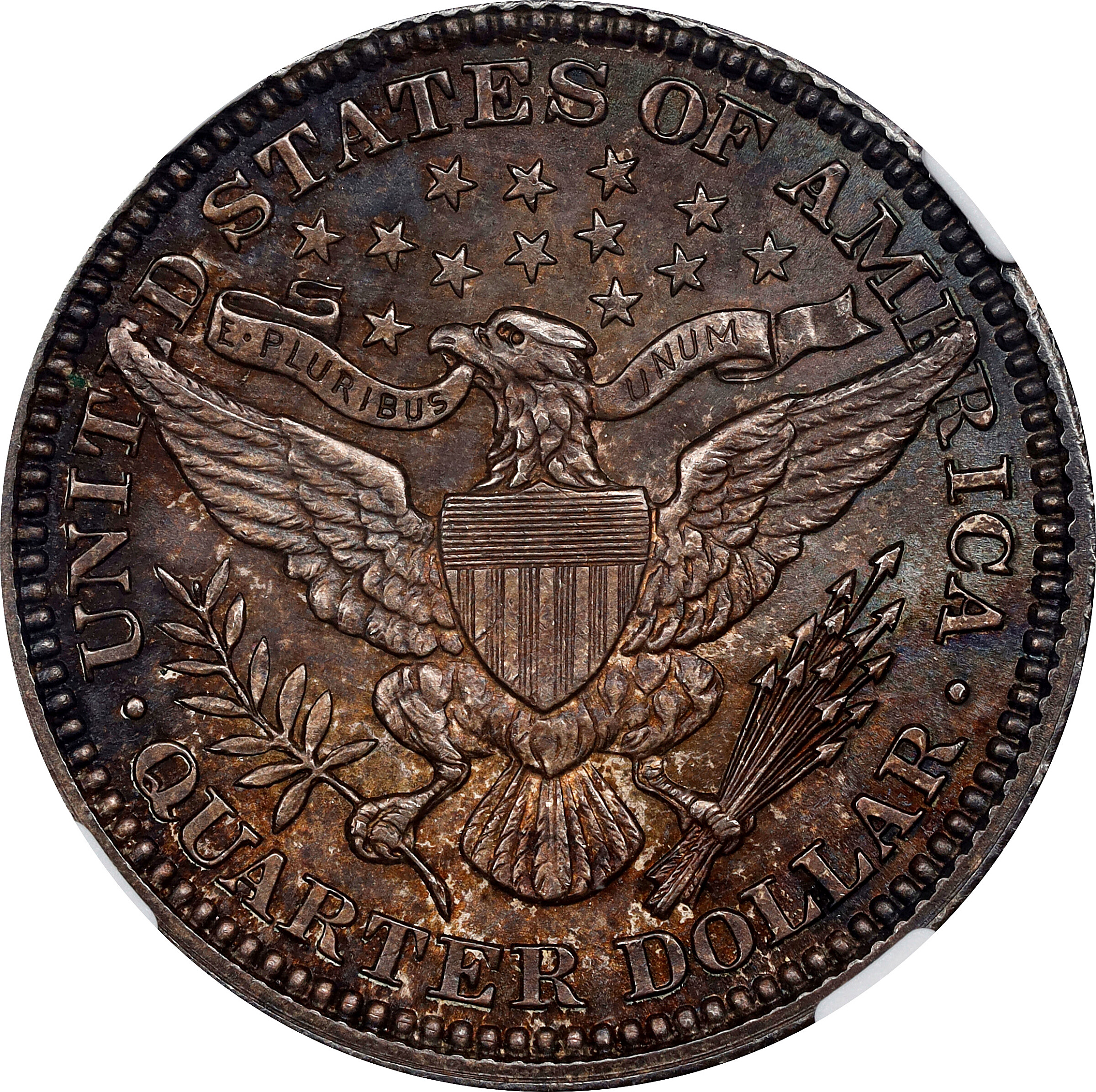 1907 25c MS64 thumbnail 6