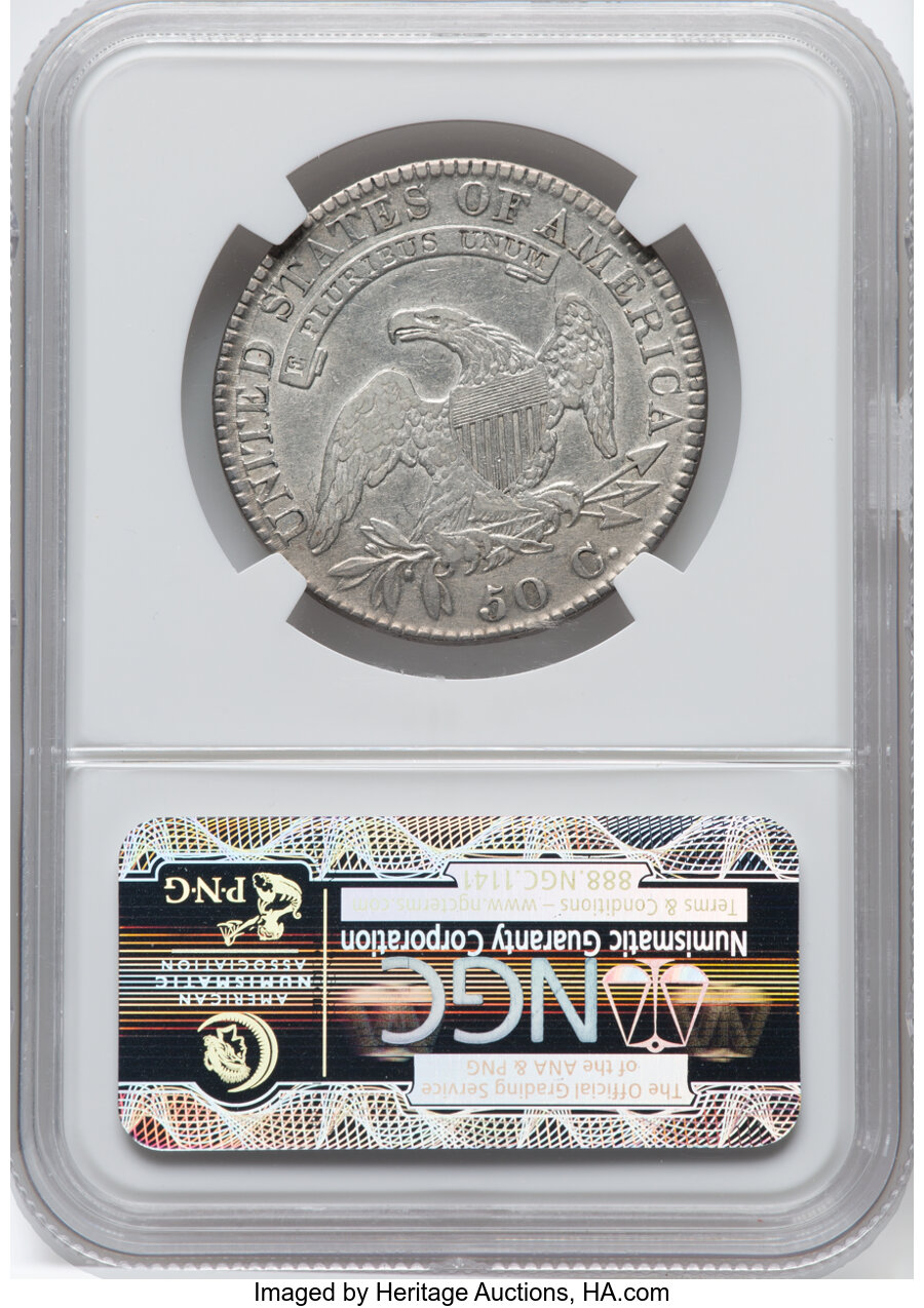 1821 50c O-104a AG3 thumbnail 9