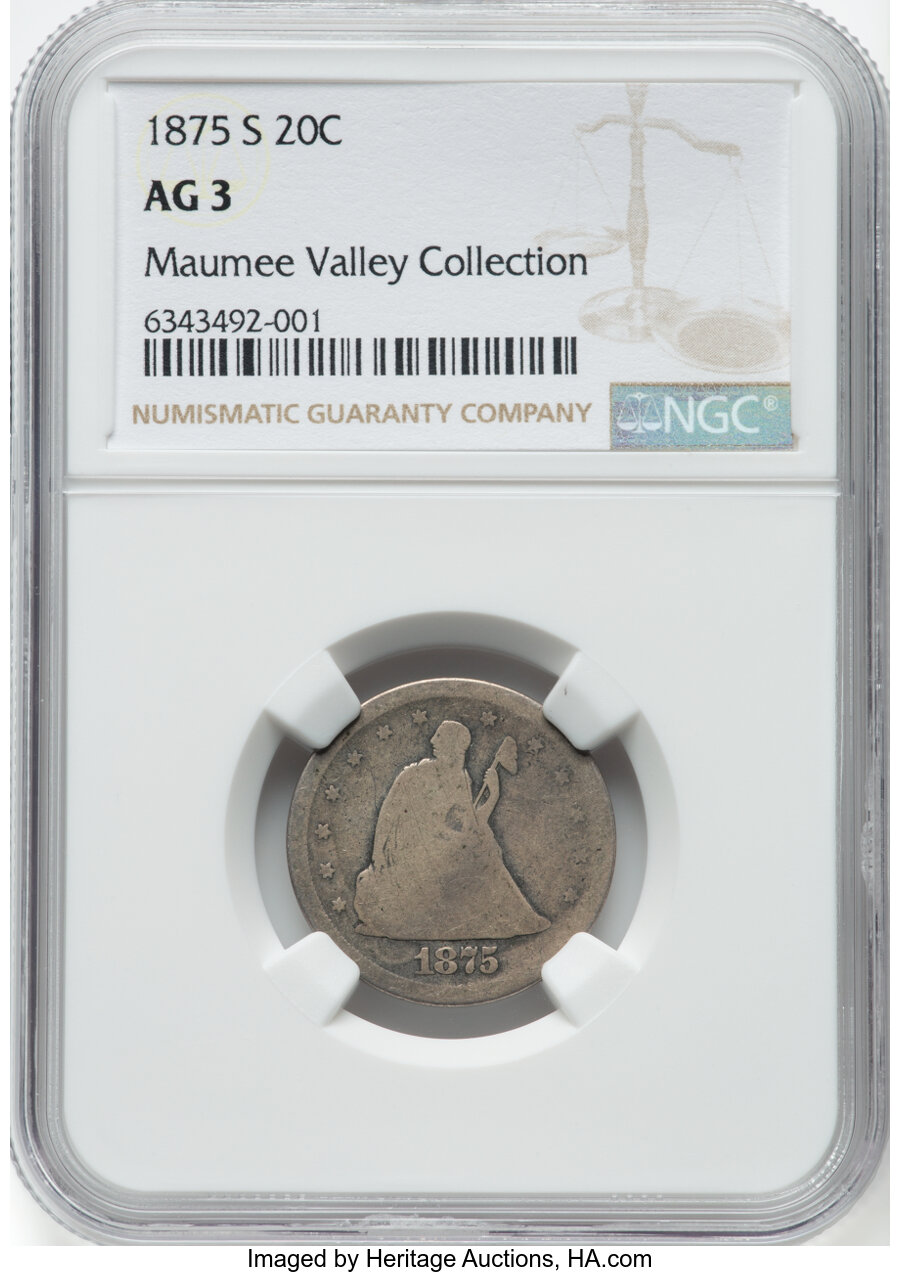 1875-S 20c P1 thumbnail 3