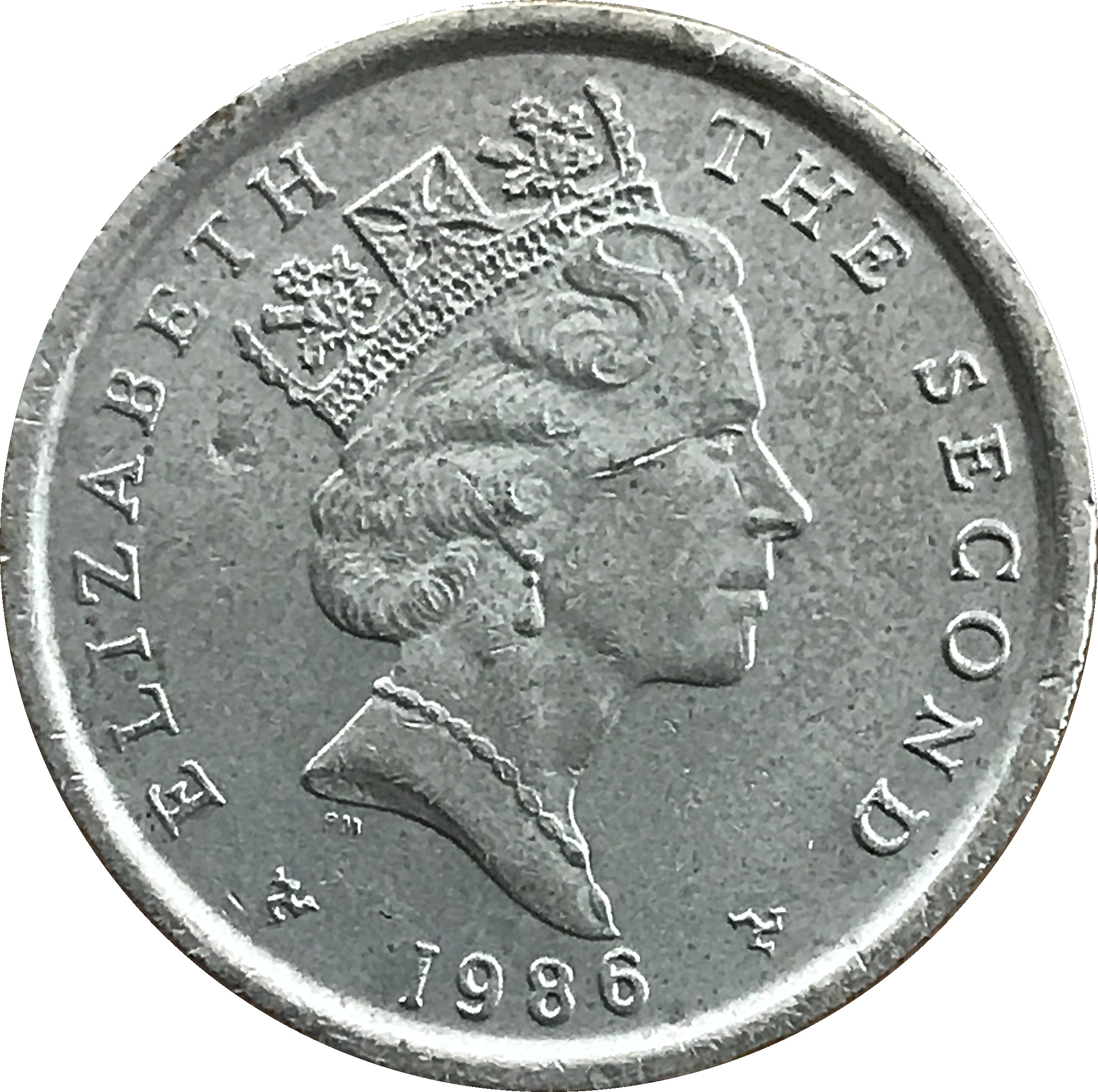 1986 £1 MS