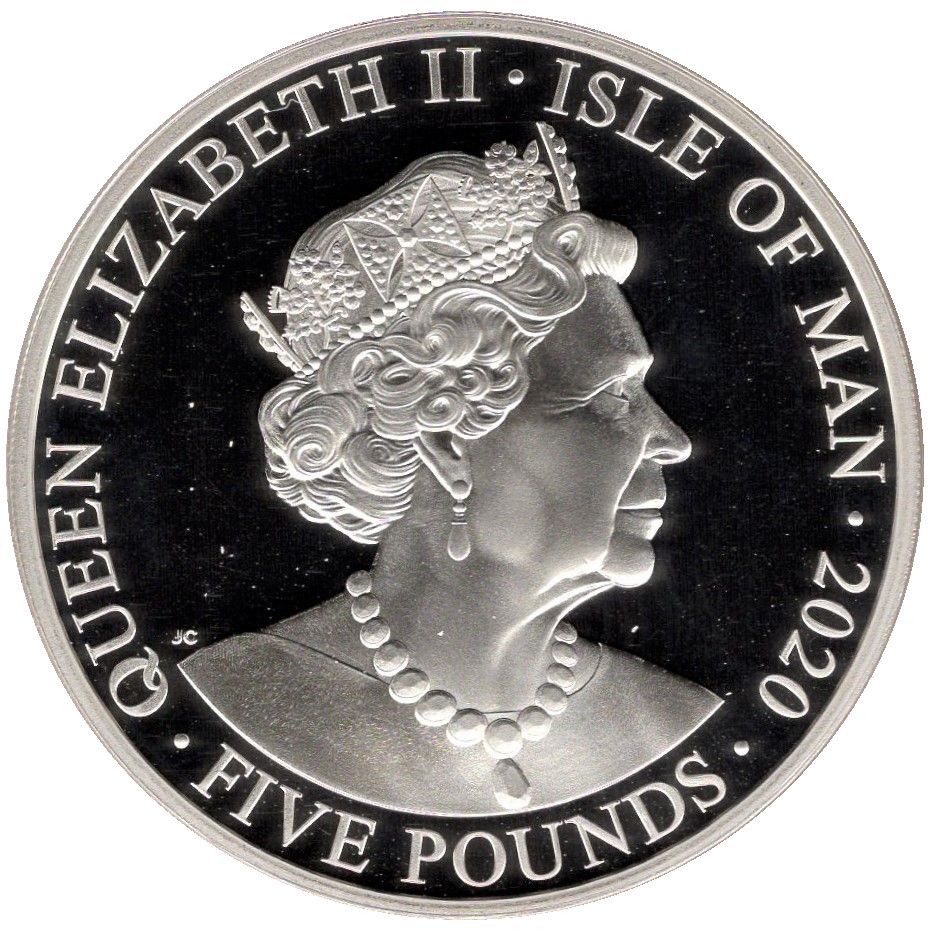 2020 £5 proof, in casette PR