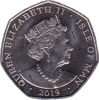 2019 50 Pe Fifth coin in set MS