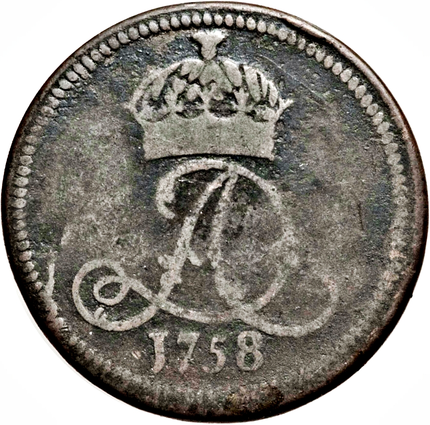 1758  ½ Pe MS
