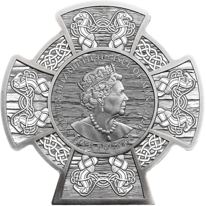 2020 £5 Antique Finish MS