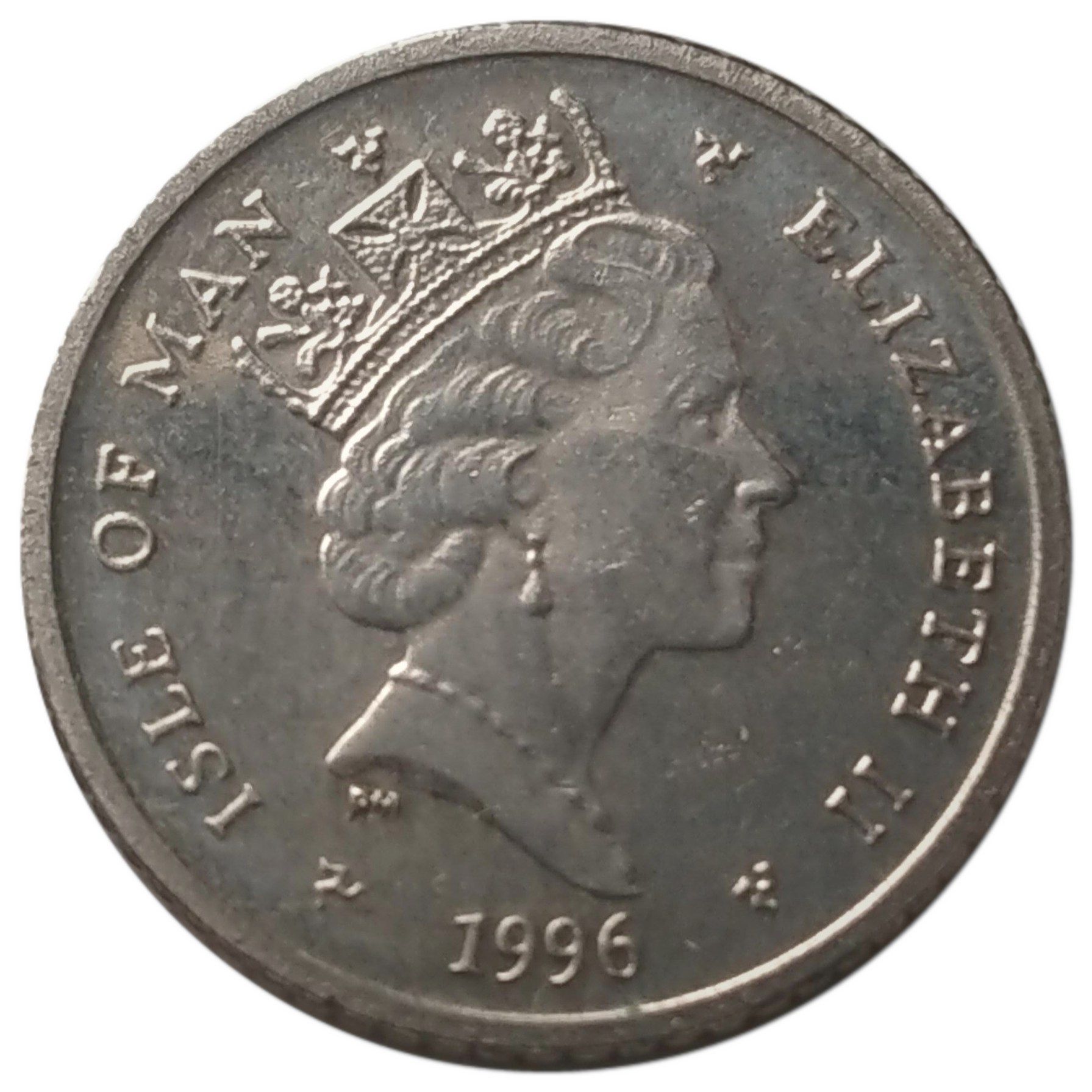 1996 5 Pe AA die letters MS