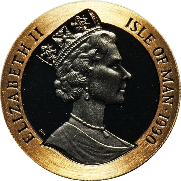 1990  ⅕ Cr Proof PR