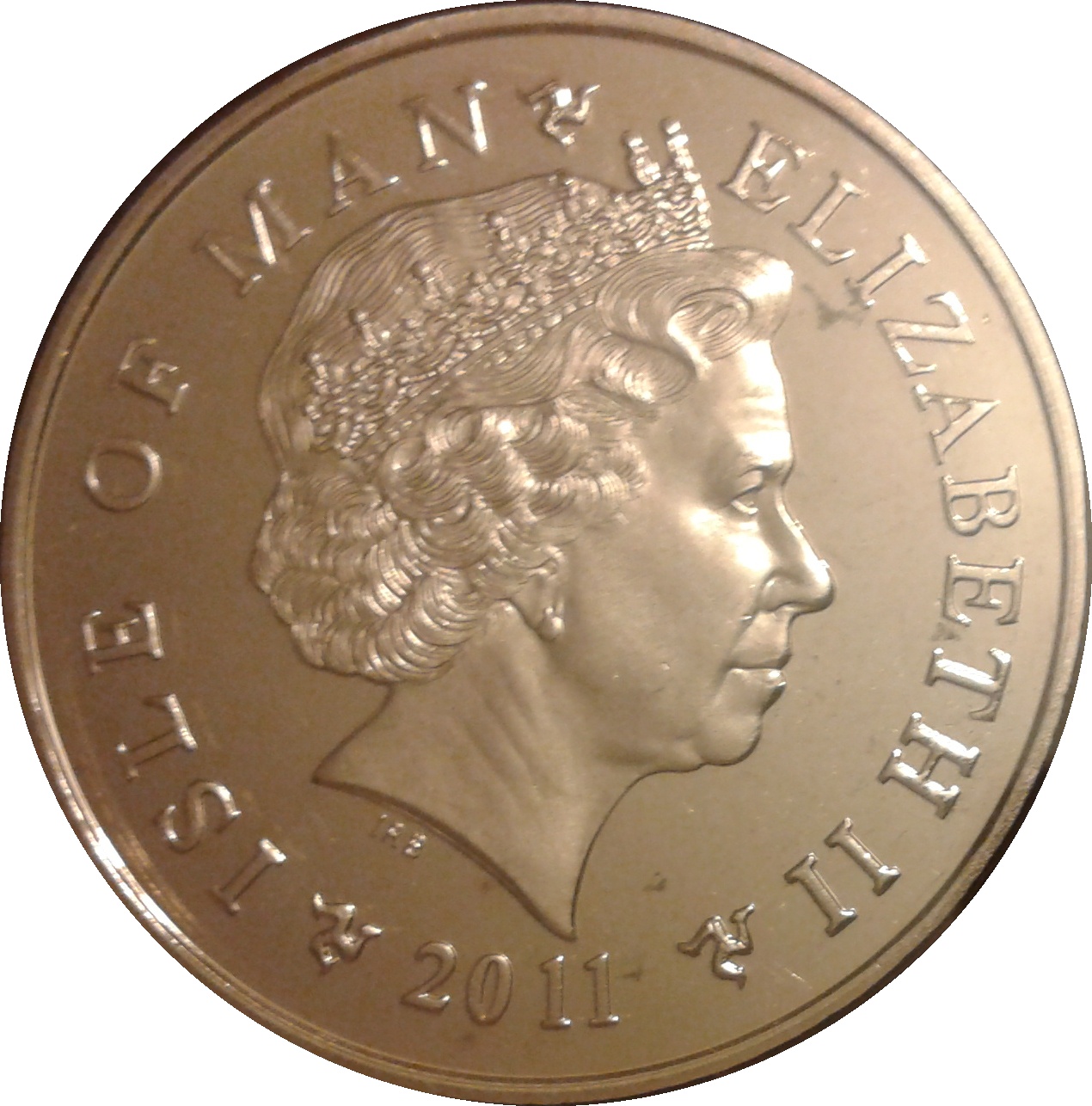 2004 £5 AA die letters MS