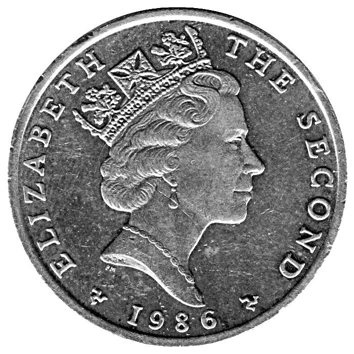 1986 £2 Schön# 177.2; Proof PR