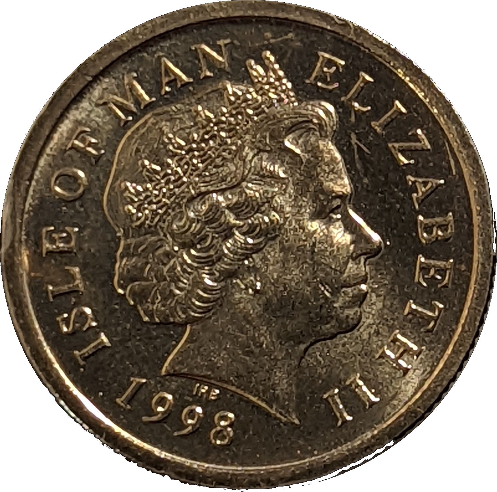 1998 £1 Die letters AA MS