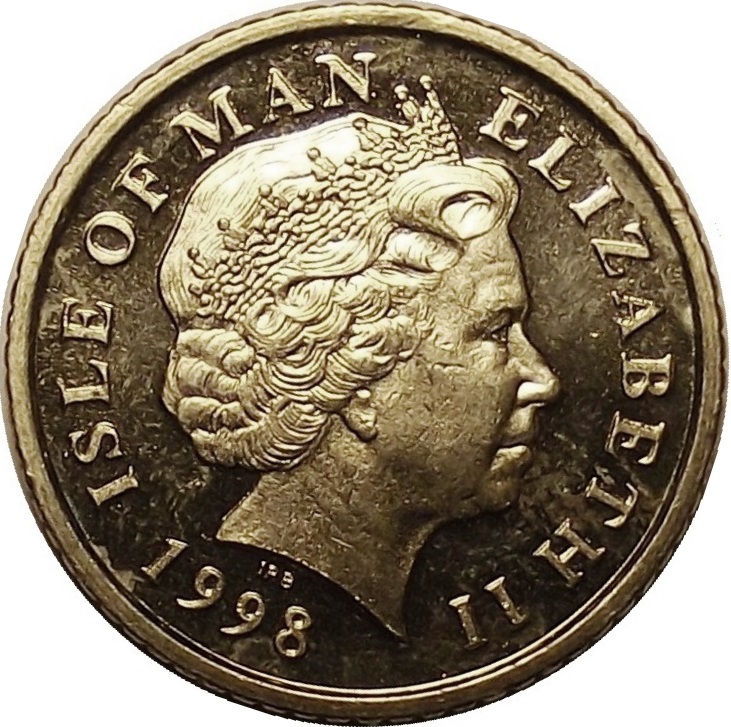 1998 5 Pe AA die letters MS