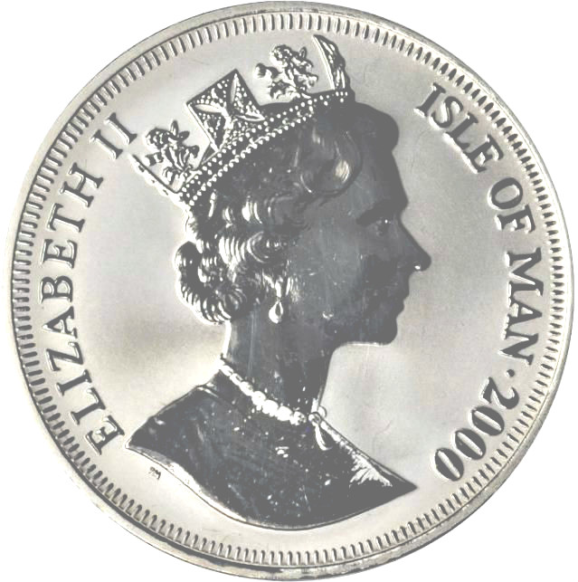 2000  ½ Cr Matte Proof PR