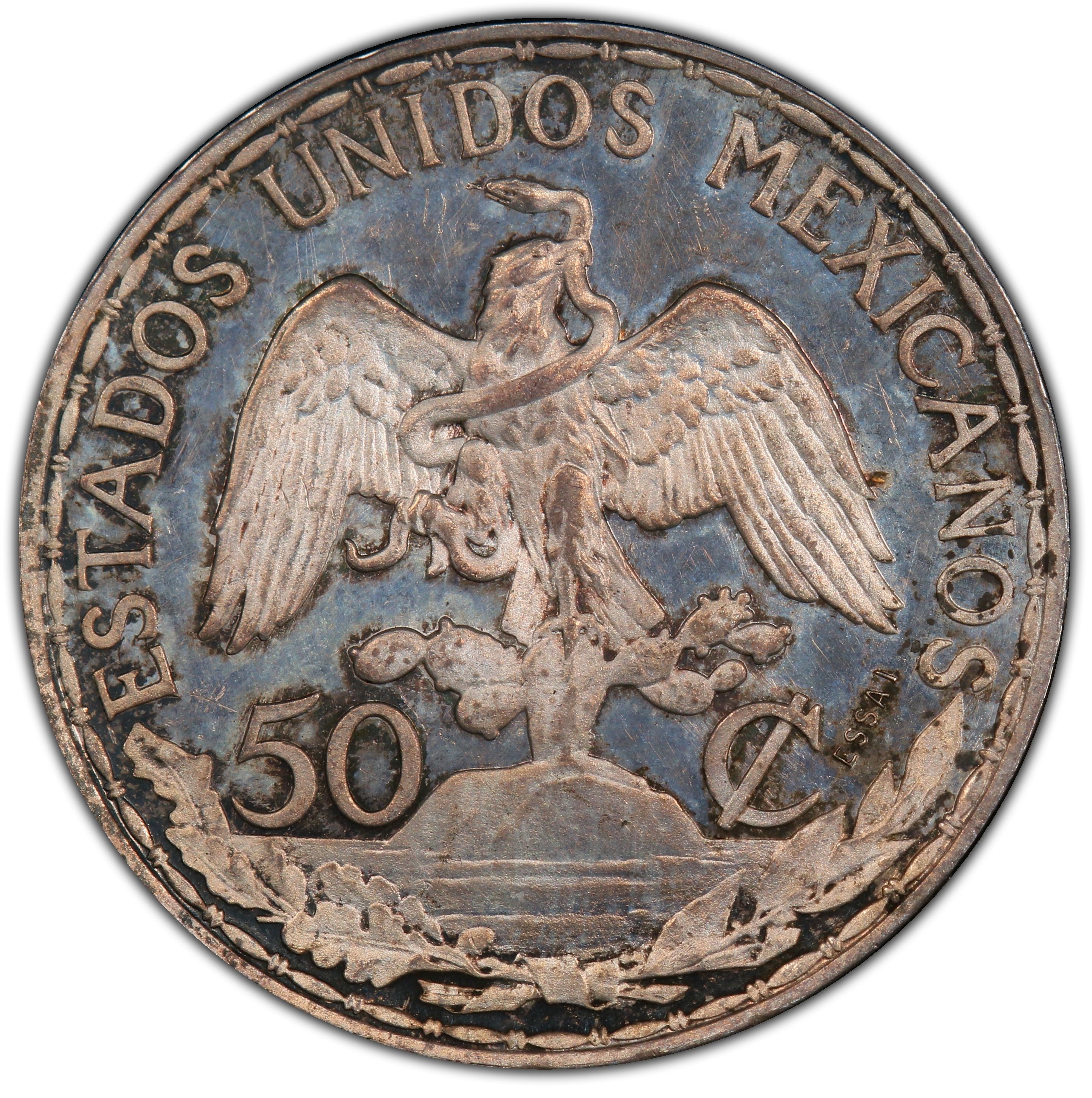 1907 50 Ce Matte Proof PR