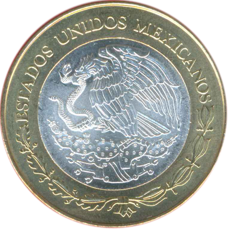 Mexico Coin 2006 100 Pesos Business Strike Greysheet Coin