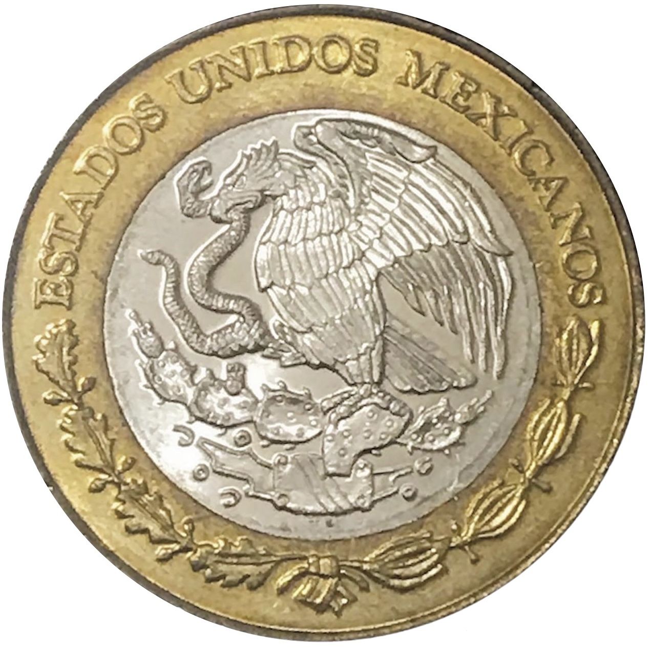 1993-Mo New 20P Type A1, Hidalgo, Bi-metallic, KM-561 MS