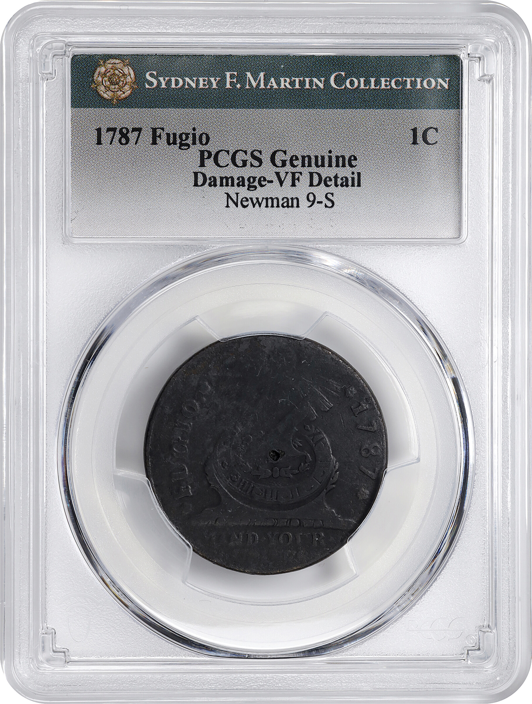 1787 Fugio 1c 4 Cinquefoils, STATES UNITED, Newman 9-S MS BN G6 BN thumbnail 17