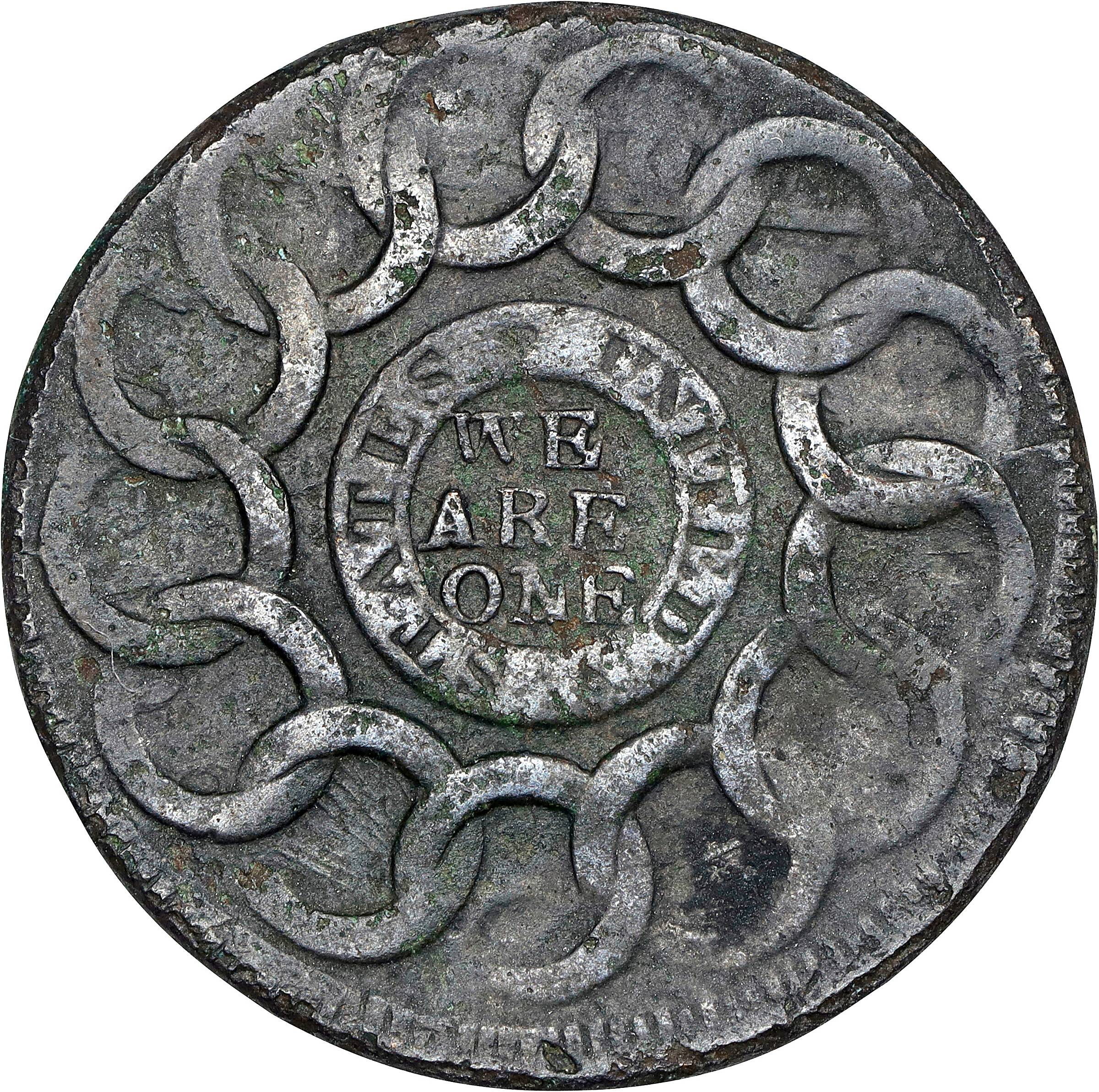1787 Fugio 1c 4 Cinquefoils, STATES UNITED, Newman 12-U MS BN F15 BN thumbnail 14