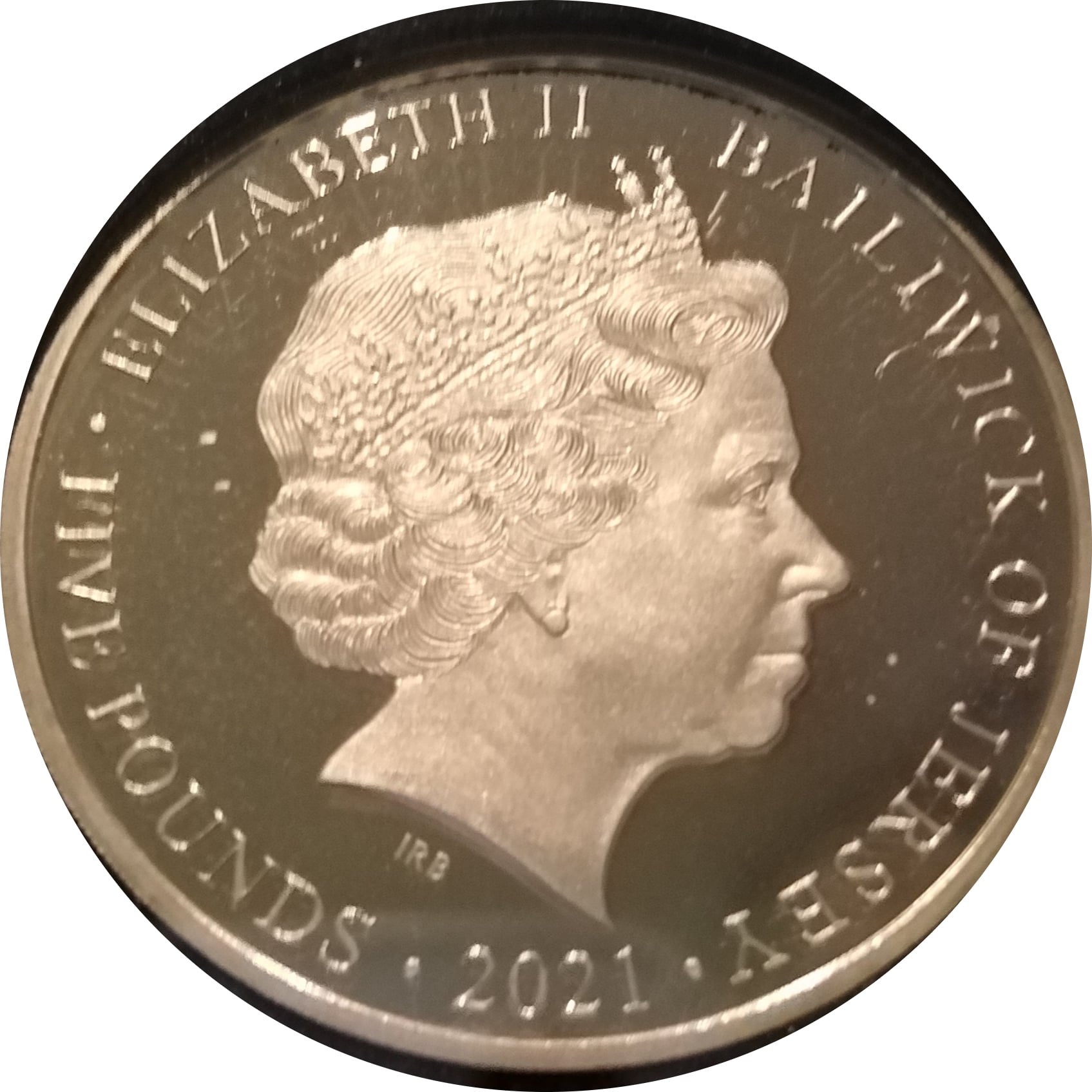 2021 £5 proof PR