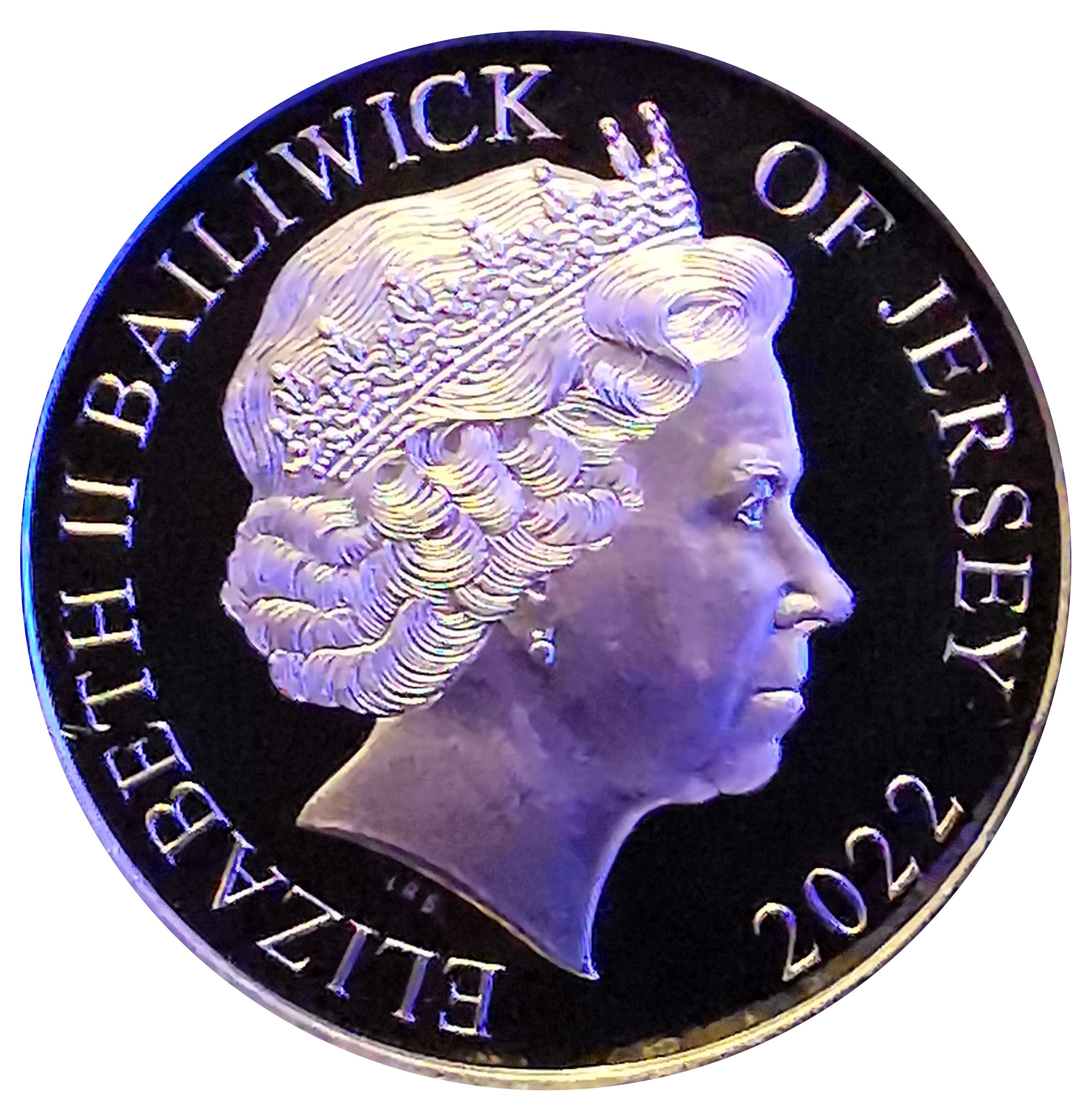 2022 1 Pe 9ct gold version of 300 mintage also produced MS