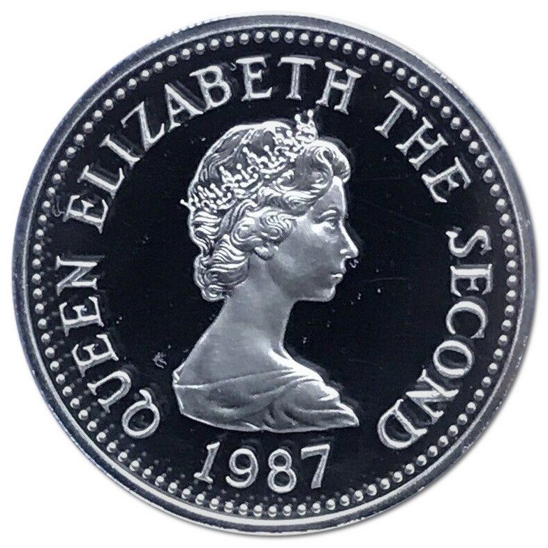 1987 £1 Proof PR