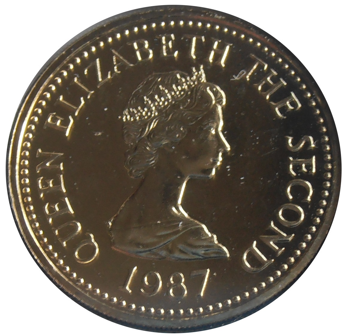 1987 £1 MS