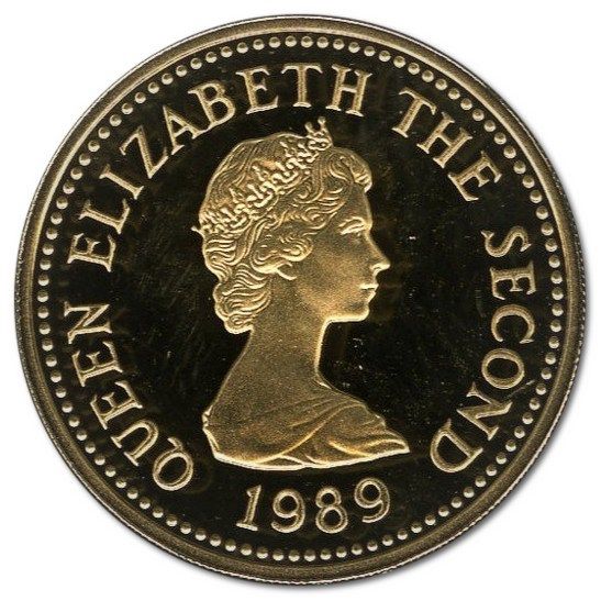 1989 £1 Proof PR