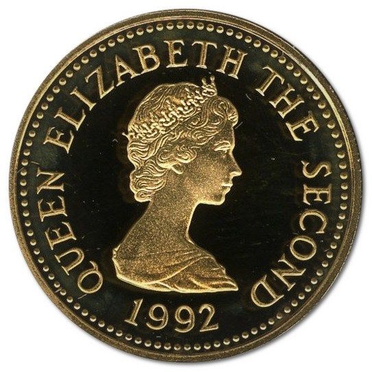 1992 £1 Proof PR