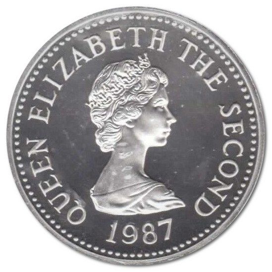 1987 £1 Proof PR
