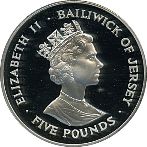1990-1990 £5 Proof PR