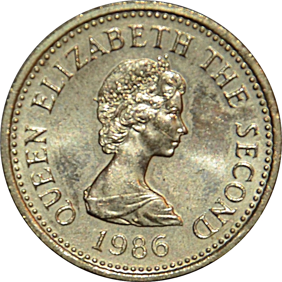 1986 £1 MS