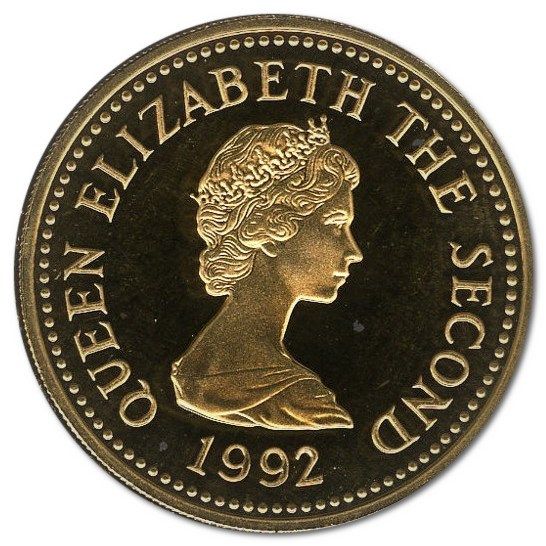 1992 £1 Proof PR