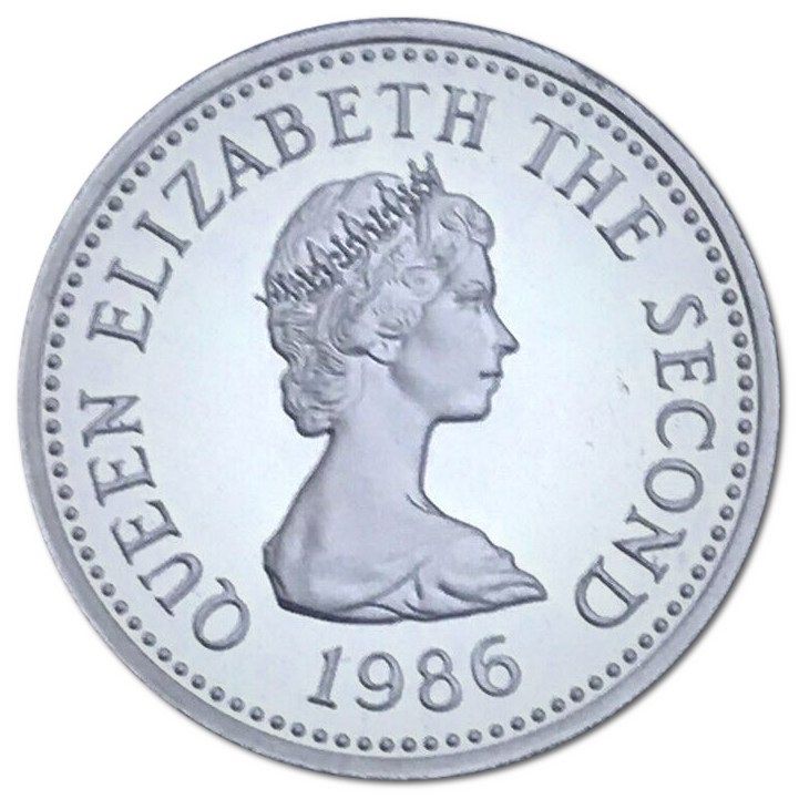 1986 £1 Proof PR