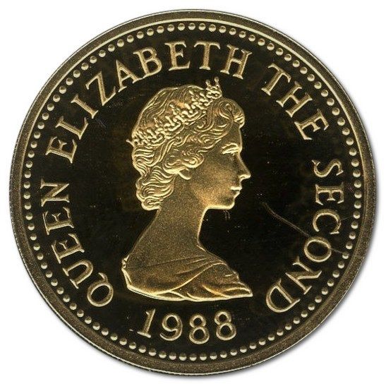 1988 £1 Proof PR
