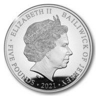 2021 £5 Proof PR
