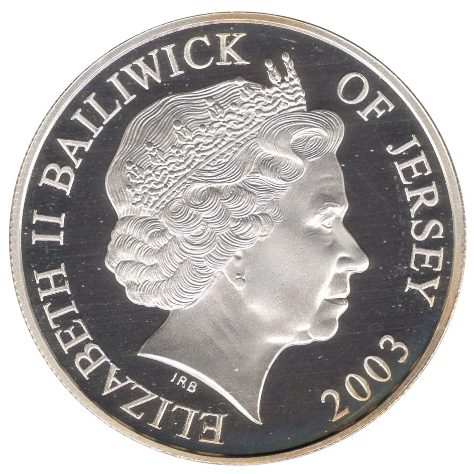 2003 £5 proof PR