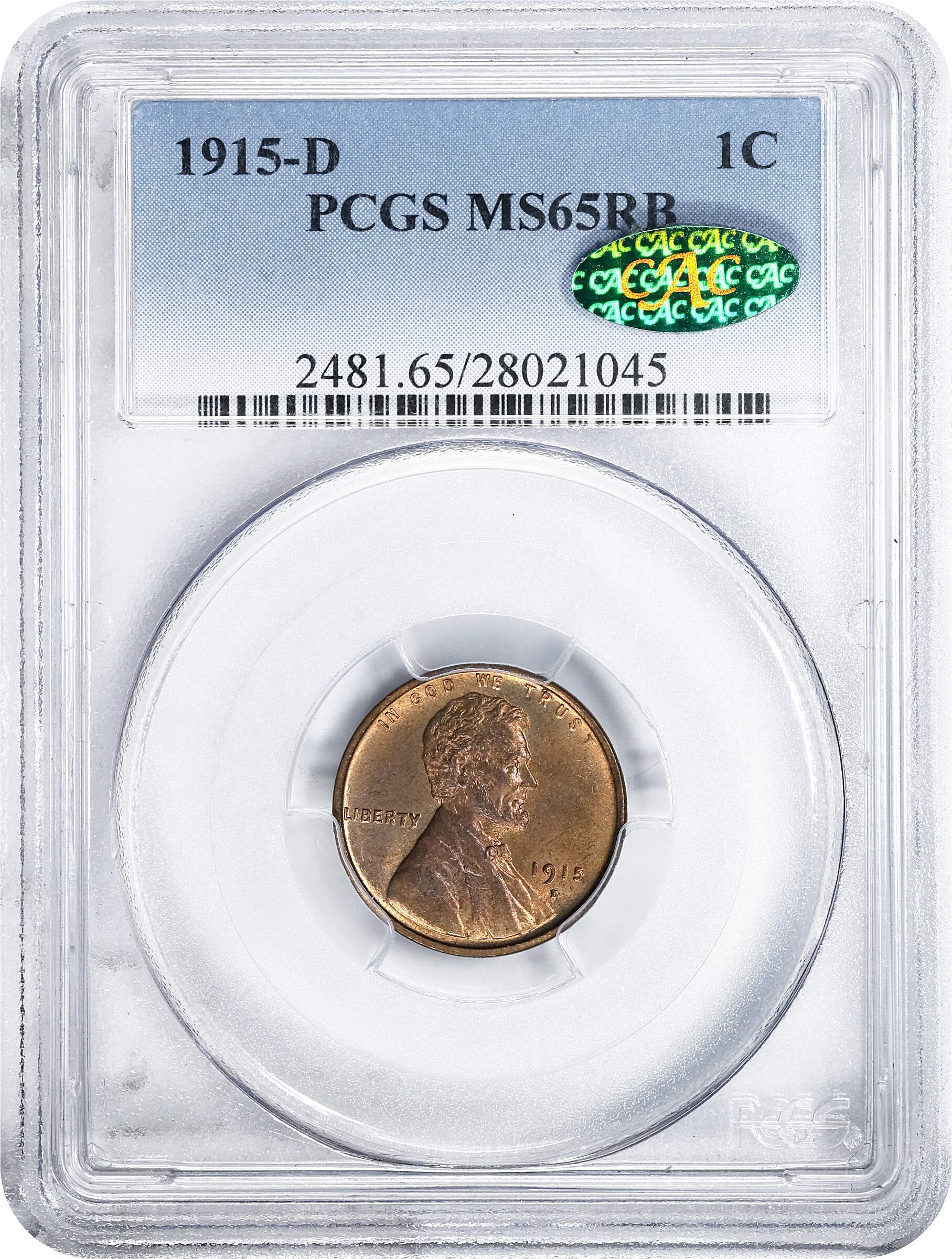 1915-D 1c MS RB MS65 RB thumbnail 11