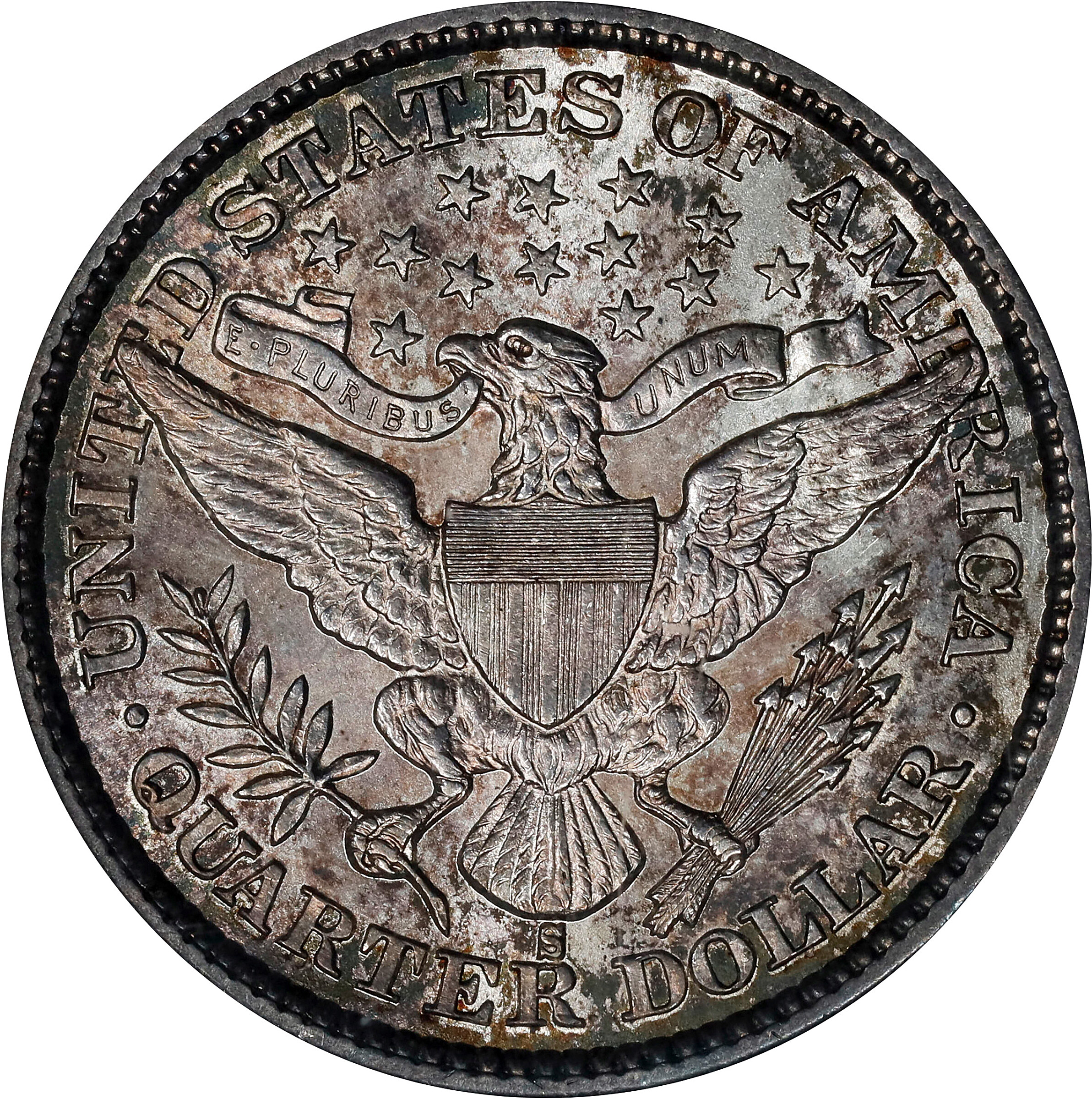 1892-S 25c MS62 thumbnail 8