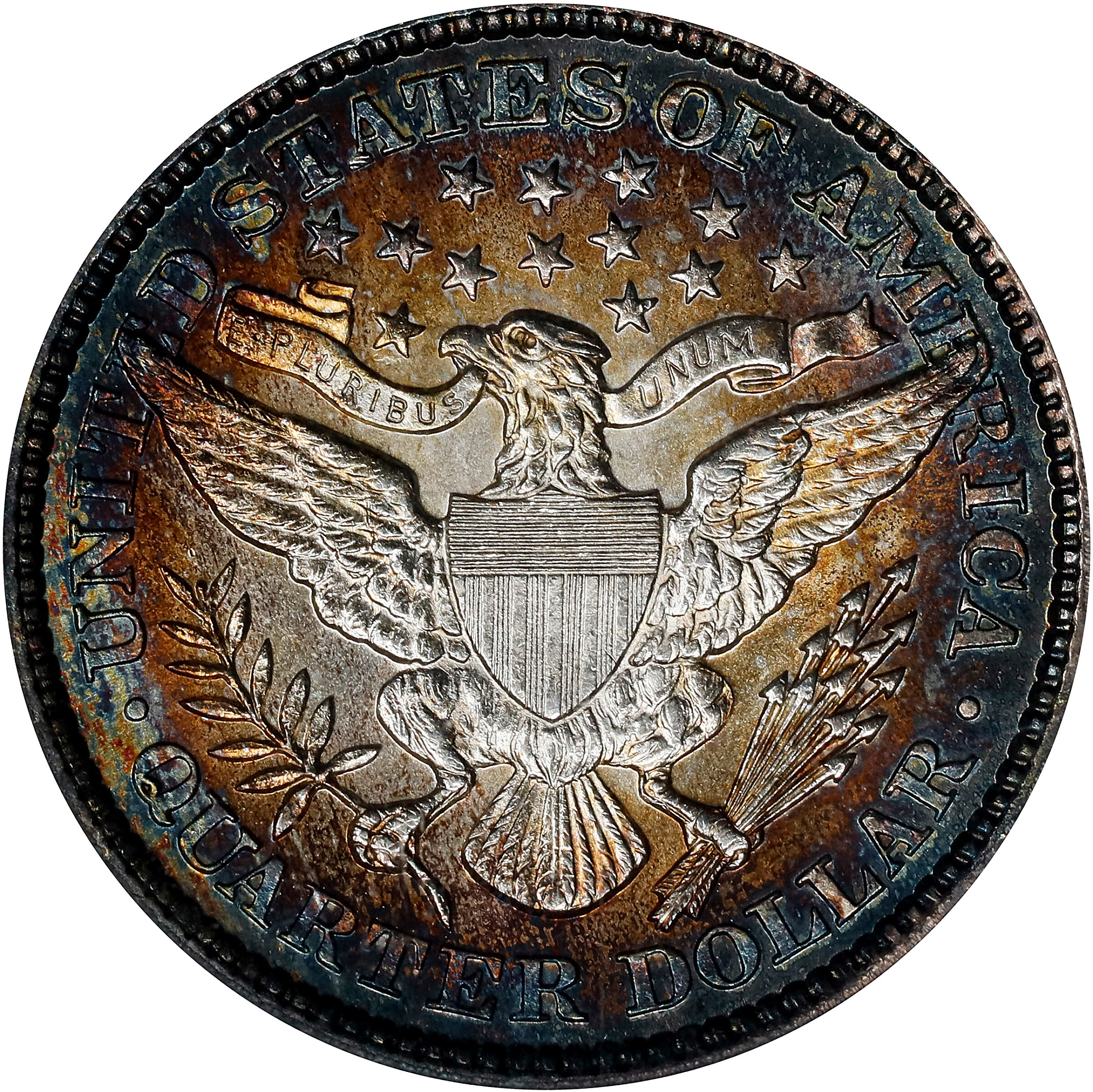 1893 25c VF20 CAC thumbnail 20
