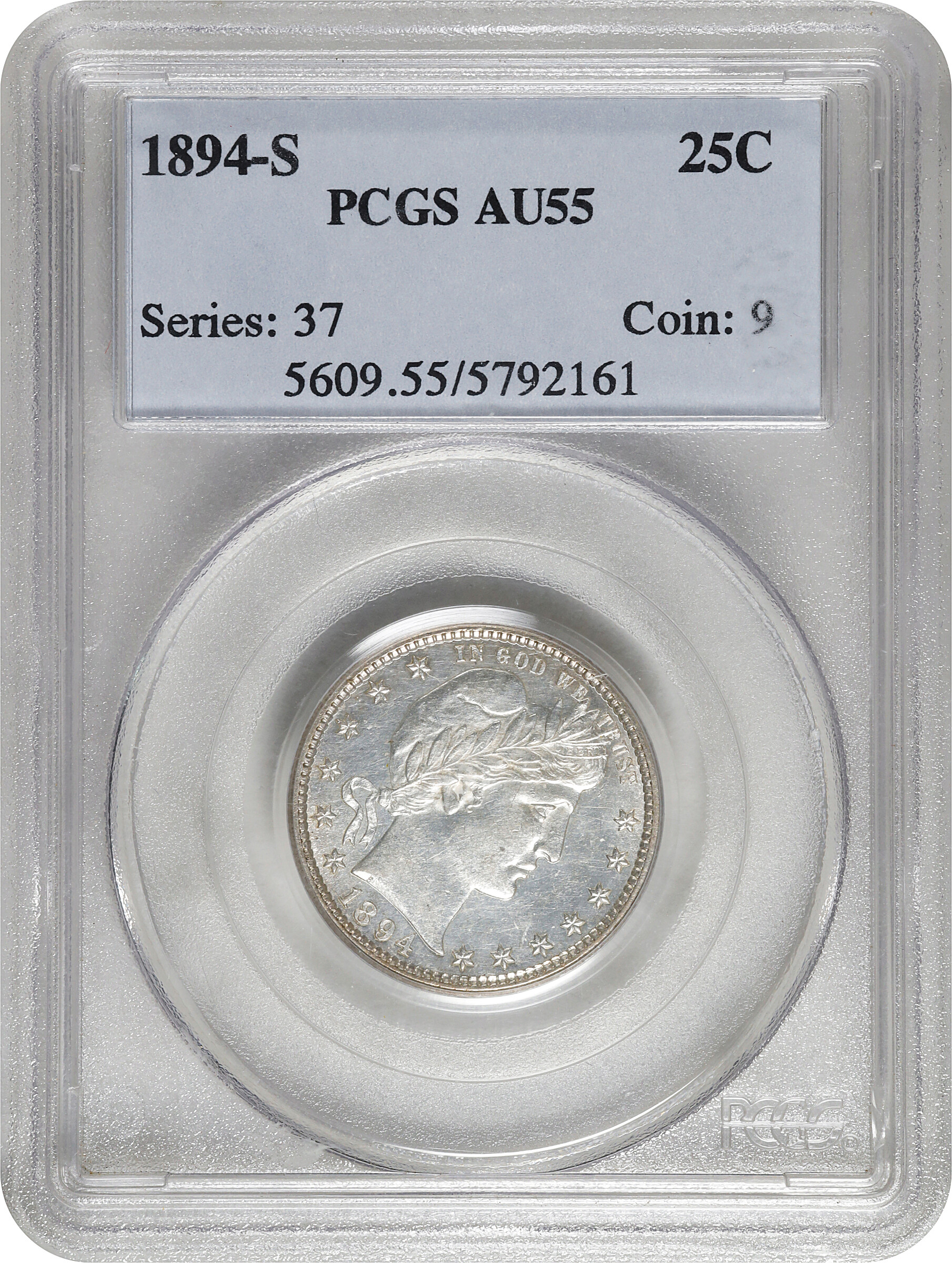 1894-S 25c AG3 CAC thumbnail 22